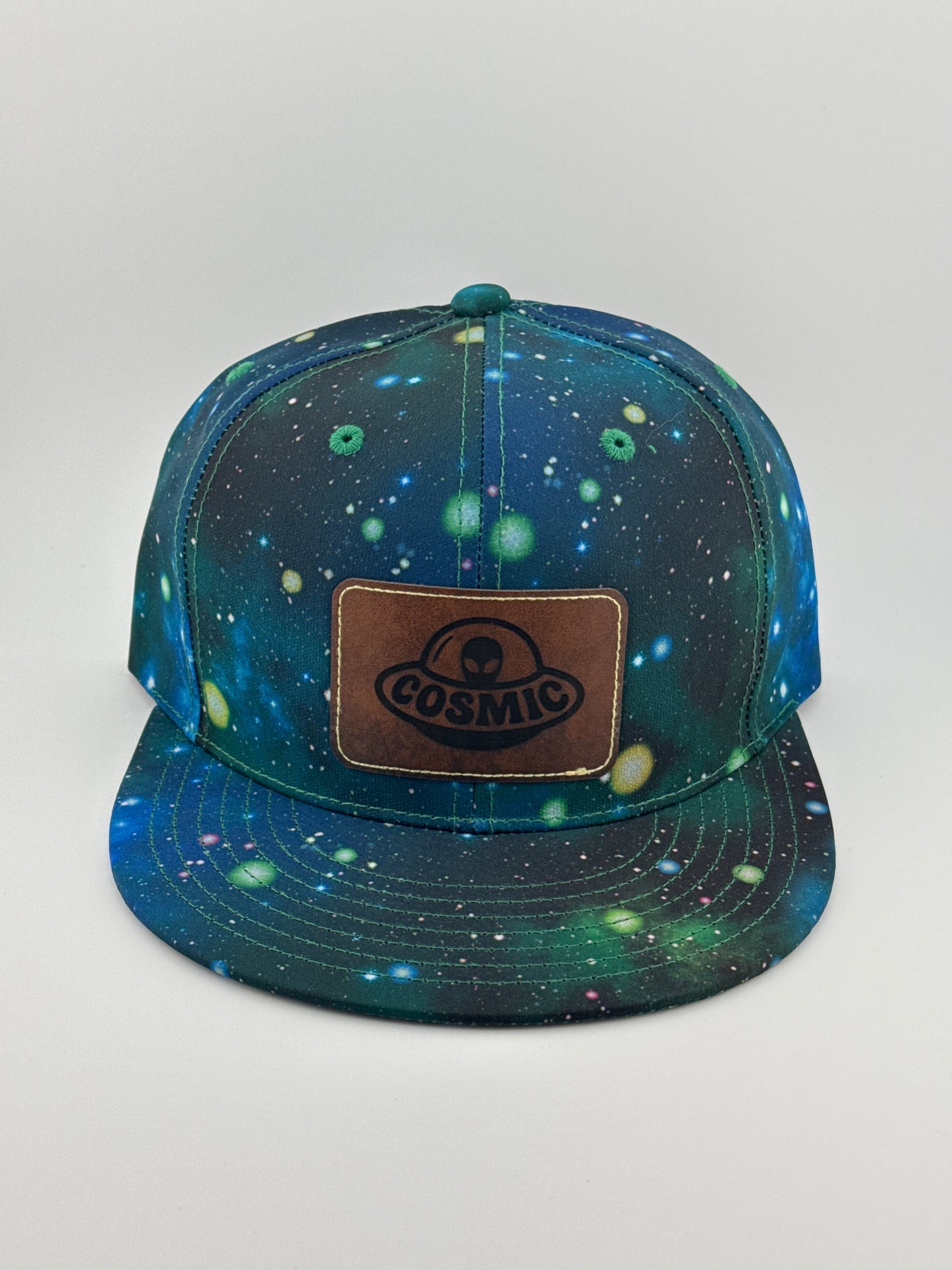 Cosmic Alien Galaxy Snapback Hat (6)