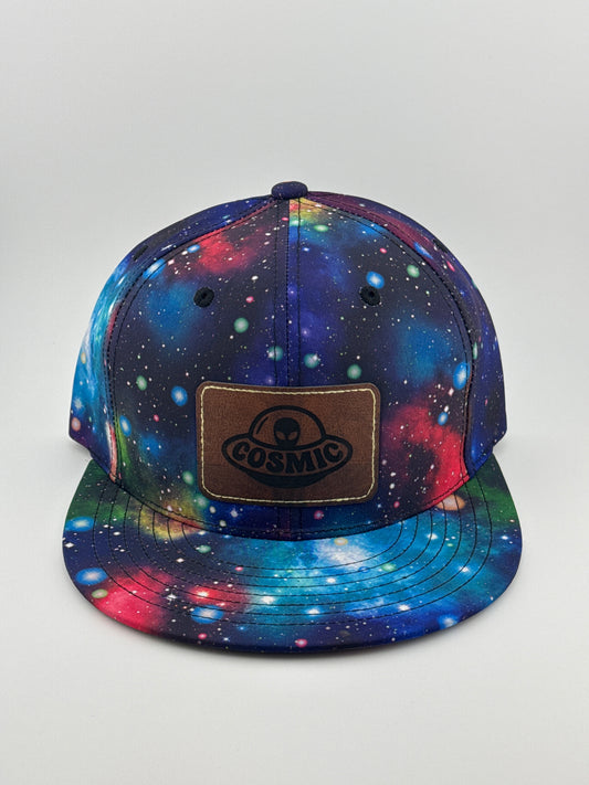 Cosmic Alien Galaxy Snapback Hat (4)