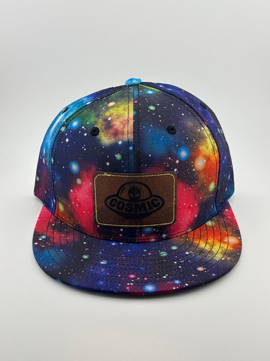 Cosmic Alien Galaxy Snapback Hat (2)