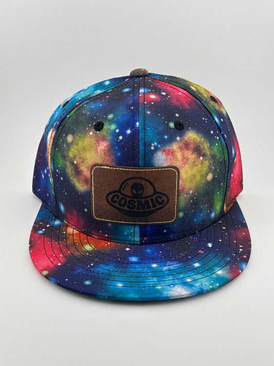 Cosmic Alien Galaxy Snapback Hat (3)