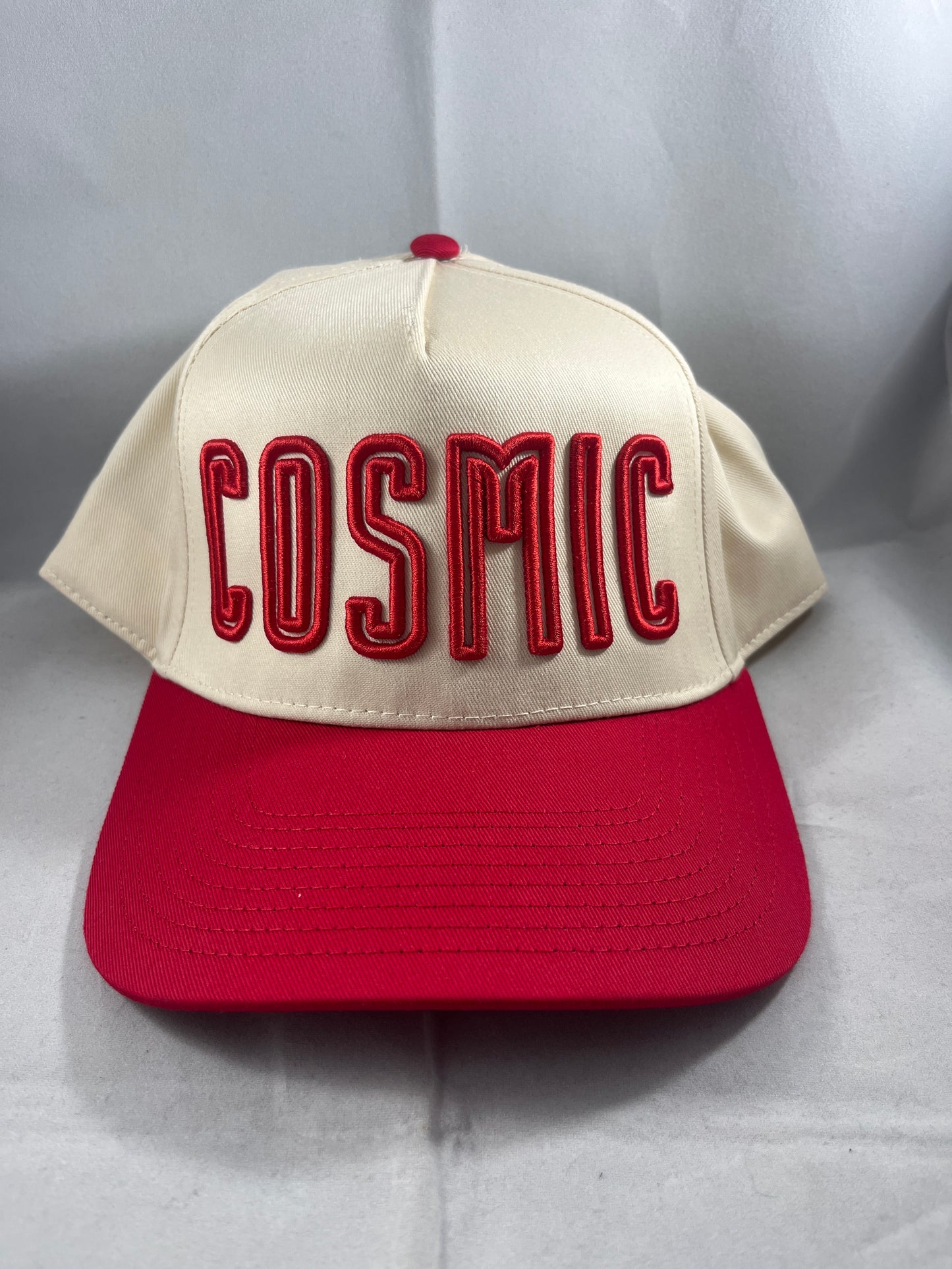 Cosmic Retro Cream/Red Hat