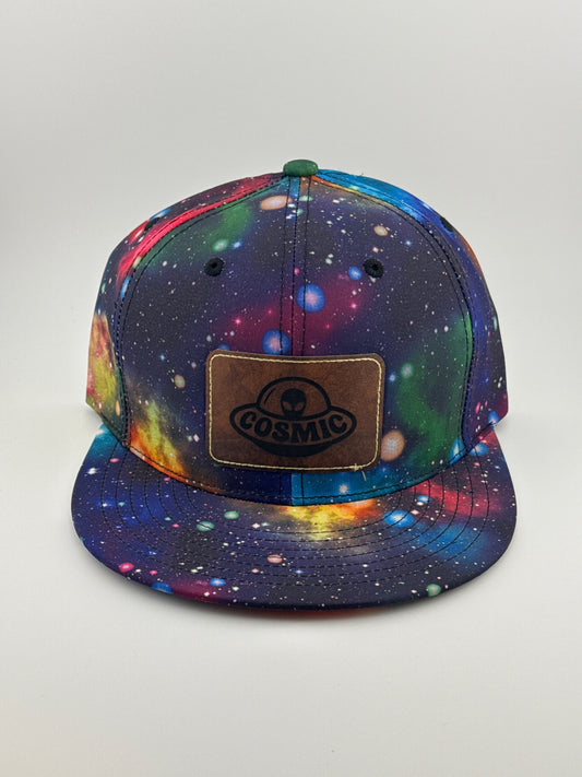 Cosmic Alien Galaxy Snapback Hat (5)