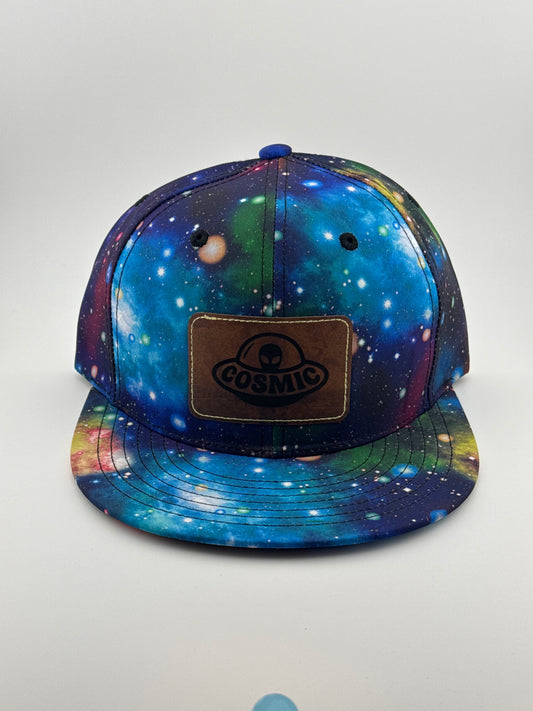 Cosmic Alien Galaxy Snapback Hat (1)
